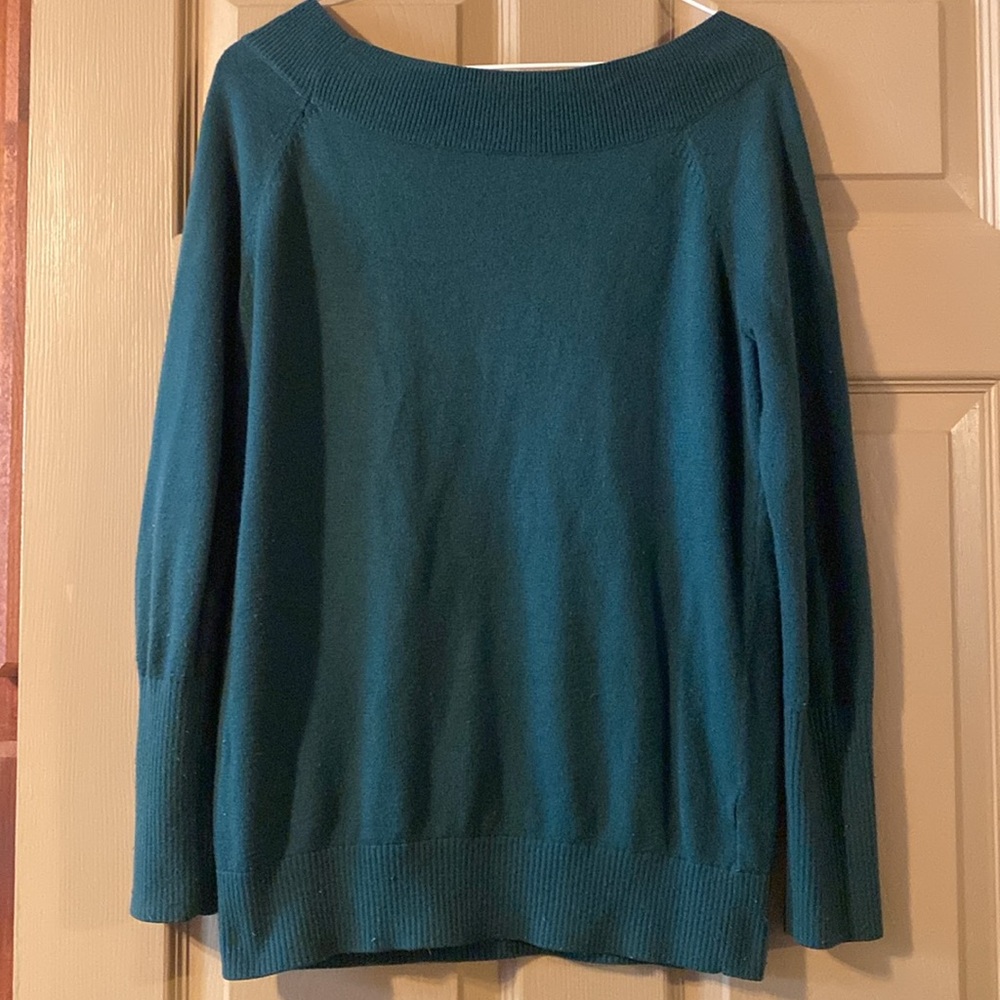 Loft size M green sweater - Picture 5 of 6
